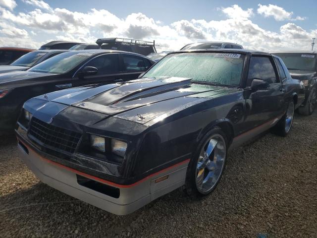 1G1GZ11G8HP139150 - 1987 CHEVROLET MONTE CARL 黑色 照片 2