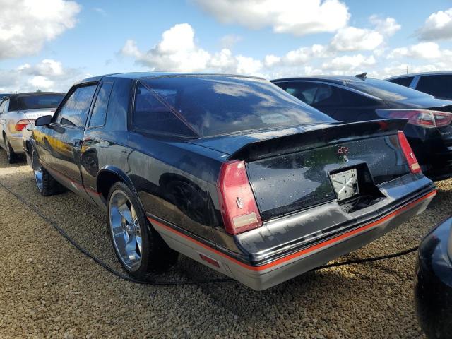 1G1GZ11G8HP139150 - 1987 CHEVROLET MONTE CARL 黑色 照片 3