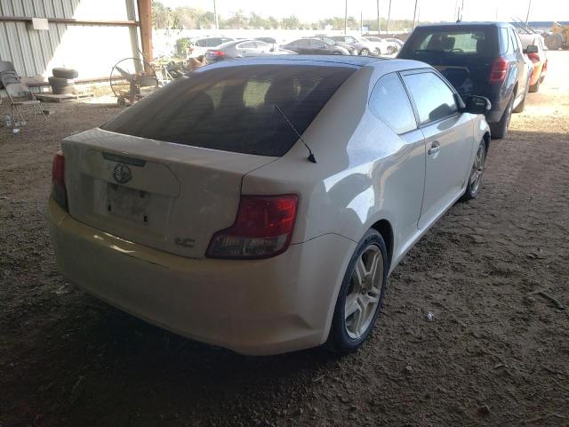 JTKJF5C7XB3008139 - 2011 TOYOTA SCION TC თეთრი ფოტო 4