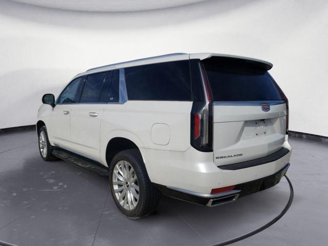 1GYS4JKL1MR305013 - 2021 CADILLAC ESCALADE E WHITE photo 3