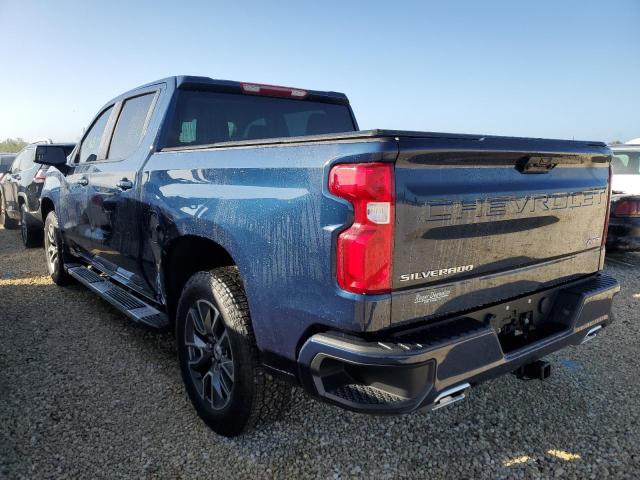 2GCUDEED7N1505964 - 2022 CHEVROLET SILVERADO BLUE photo 3