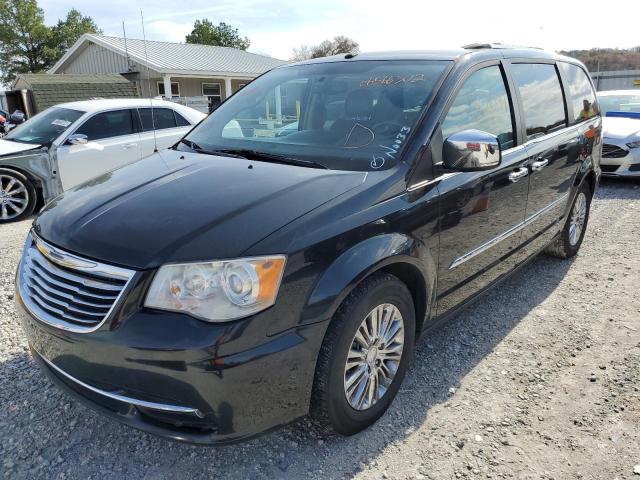 2A4RR6DG5BR647312 - 2011 CHRYSLER TOWN & COU BLACK photo 2