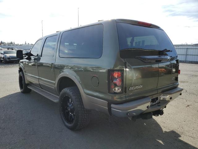 1FMSU43F5YEE49740 - 2000 FORD EXCURSION GREEN photo 3