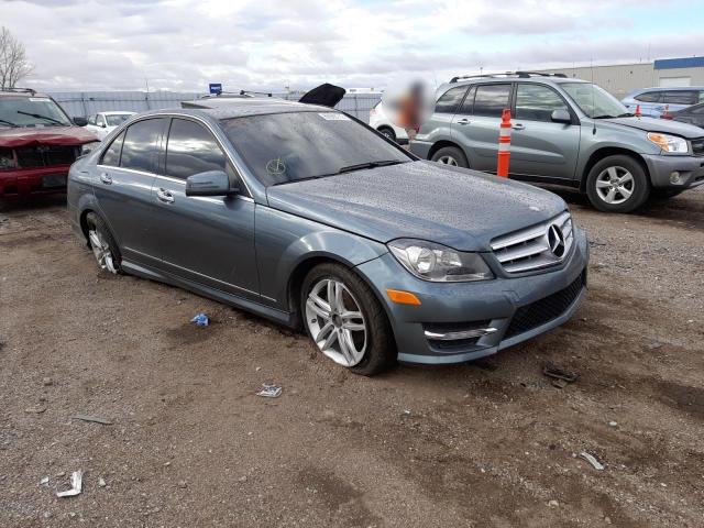 WDDGF8BB4CA707553 - 2012 MERCEDES-BENZ C 300 4MAT SILVER photo 1