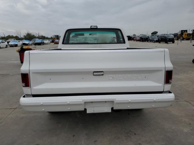 1GCDC14H1FS158438 - 1985 CHEVROLET C10 WHITE photo 6