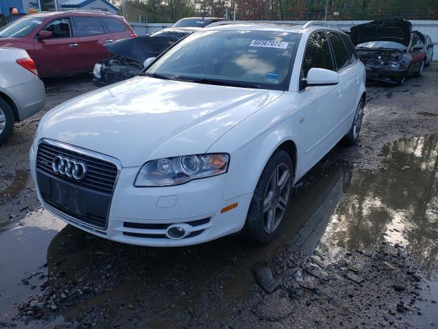 WAUKF78E57A272545 - 2007 AUDI A4 2.0T AV WHITE photo 1