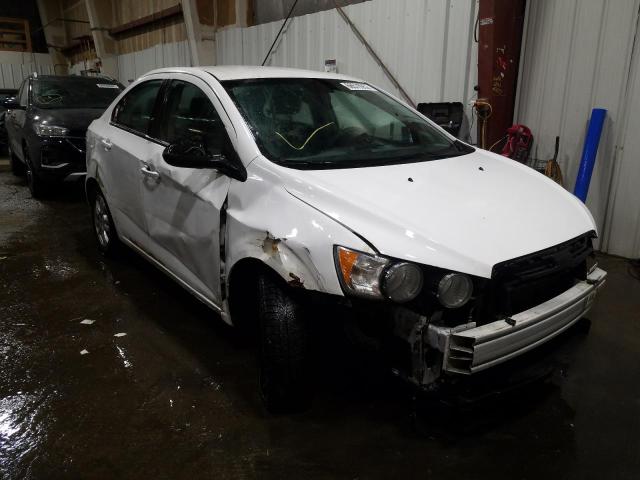 1G1JA5SH8C4133855 - 2012 CHEVROLET SONIC LS WHITE photo 1