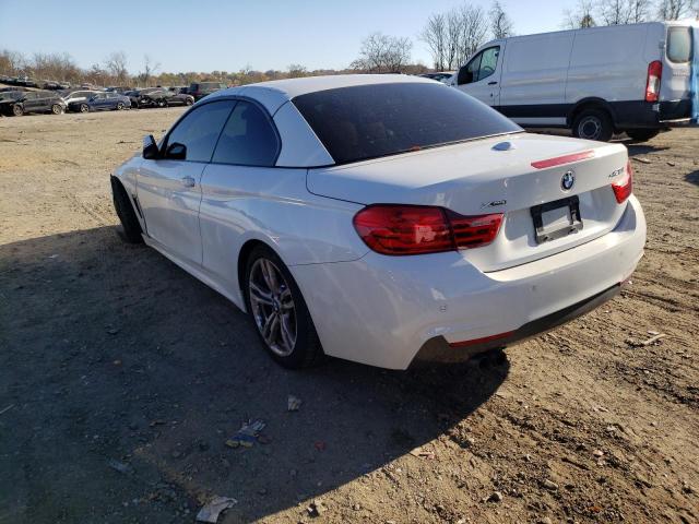 WBA3V9C5XEP798402 - 2014 BMW 428 XI WHITE photo 3