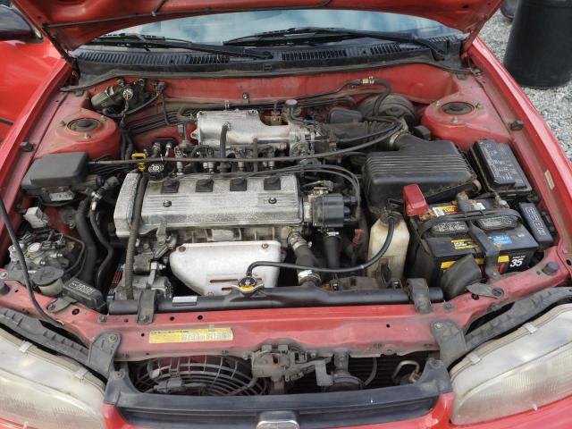 1Y1SK5287TZ015688 - 1996 GEO PRIZM LSI RED photo 7