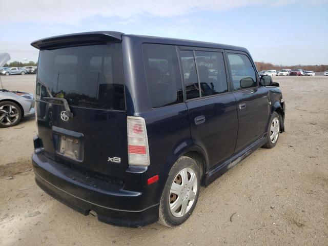 JTLKT324550211028 - 2005 TOYOTA SCION XB შავი ფოტო 4