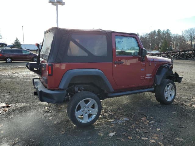 1C4AJWAG1CL203126 - 2012 JEEP WRANGLER S RED photo 3