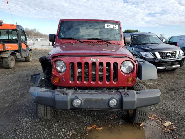 1C4AJWAG1CL203126 - 2012 JEEP WRANGLER S RED photo 5