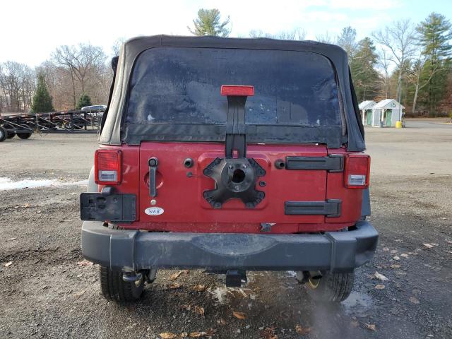 1C4AJWAG1CL203126 - 2012 JEEP WRANGLER S RED photo 6