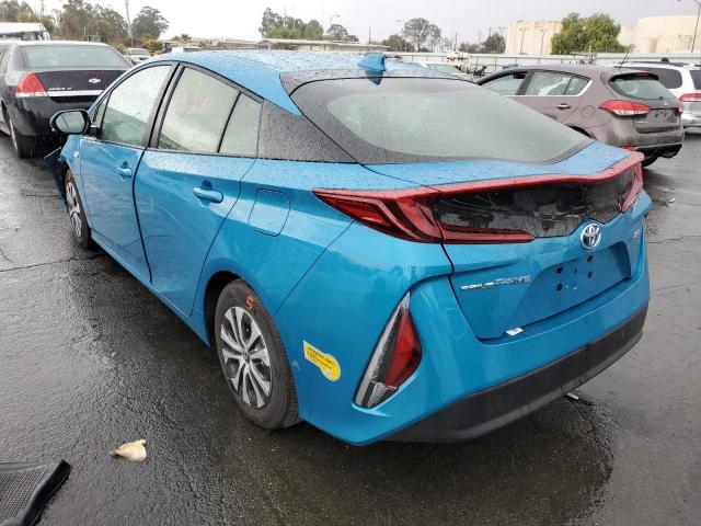 JTDKAMFP3N3205240 - 2022 TOYOTA PRIUS PRIM Blau Foto 3