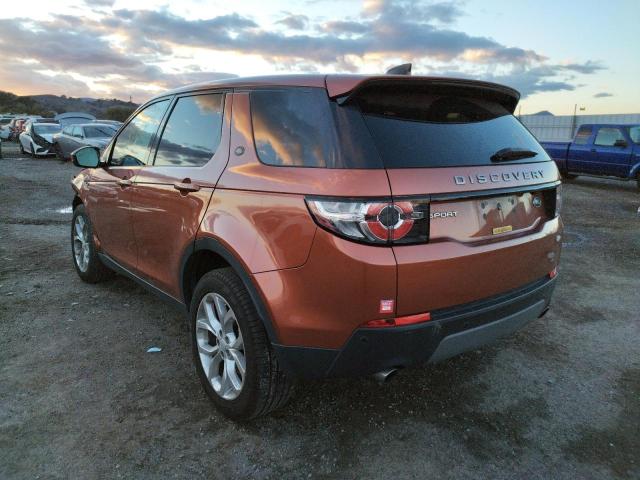 SALCP2RX8JH742033 - 2018 LAND ROVER DISCOVERY ORANGE photo 3