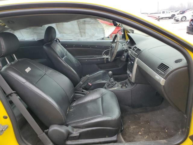 1G1AP18P077387764 - 2007 CHEVROLET COBALT SS YELLOW photo 5