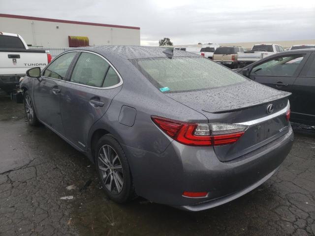 JTHBW1GG6G2107325 - 2016 LEXUS ES 300H GRAY photo 3