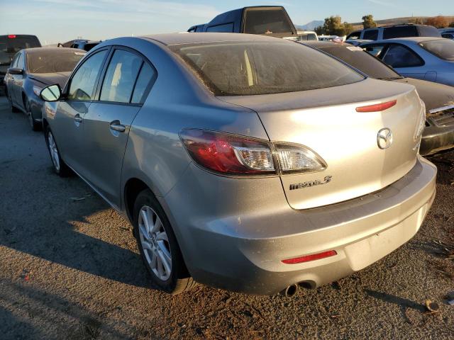 JM1BL1V83C1581156 - 2012 MAZDA MAZDA3 SILVER photo 3