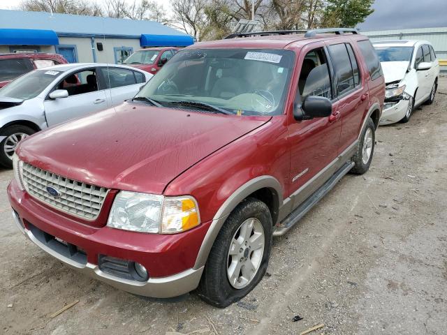 1FMDU74W24UB45743 - 2004 FORD EXPLORER E MAROON photo 2