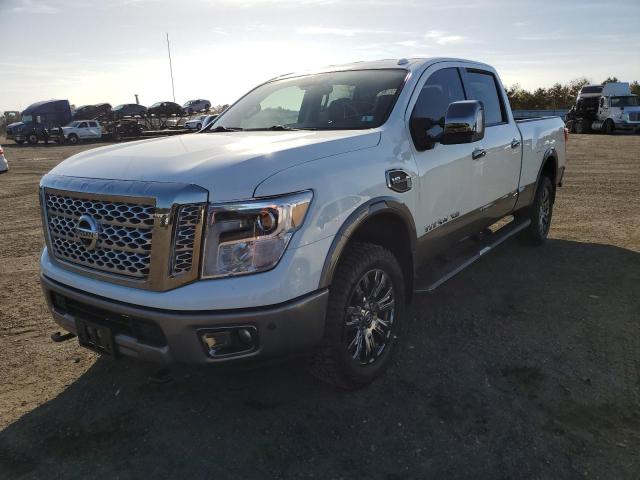 1N6AA1F49KN514708 - 2019 NISSAN TITAN XD S WHITE photo 2