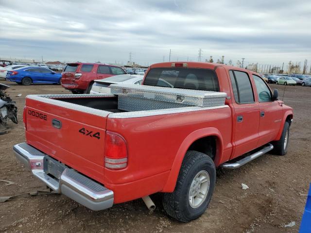 1B7GG2AN6YS720063 - 2000 DODGE DAKOTA QUA RED photo 4