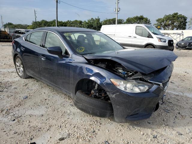 JM1GJ1U50G1462926 - 2016 MAZDA 6 SPORT BLUE photo 1