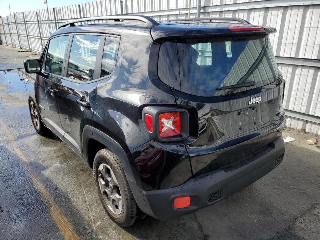 ZACCJAAT7GPD15343 - 2016 JEEP RENEGADE S BLACK photo 3