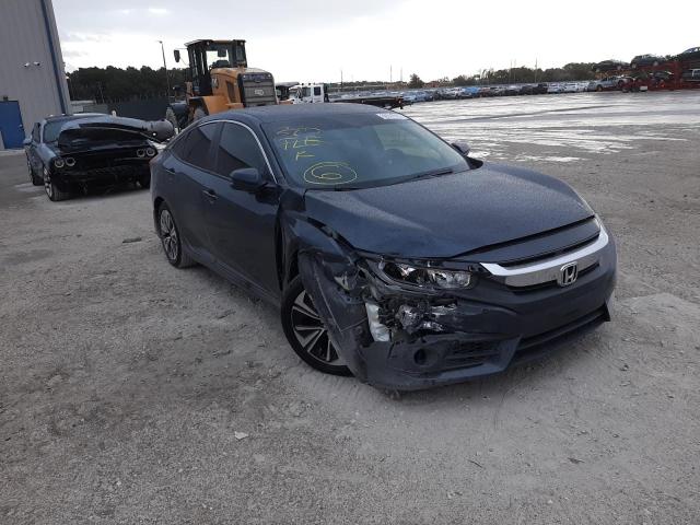 JHMFC1F7XJX003779 - 2018 HONDA CIVIC EXL Mavi foto 1