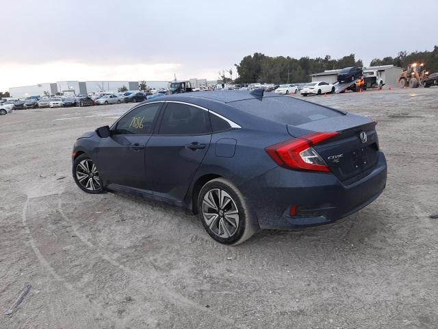 JHMFC1F7XJX003779 - 2018 HONDA CIVIC EXL Mavi foto 3