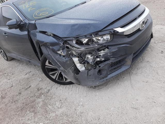 JHMFC1F7XJX003779 - 2018 HONDA CIVIC EXL Mavi foto 9