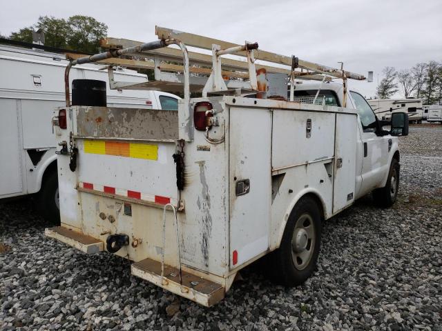 1FDWF30598EC54564 - 2008 FORD F350 SRW S WHITE photo 4