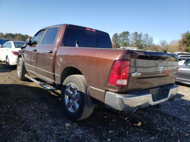 1C6RR7LT9FS766843 - 2015 RAM 1500 SLT BROWN photo 3