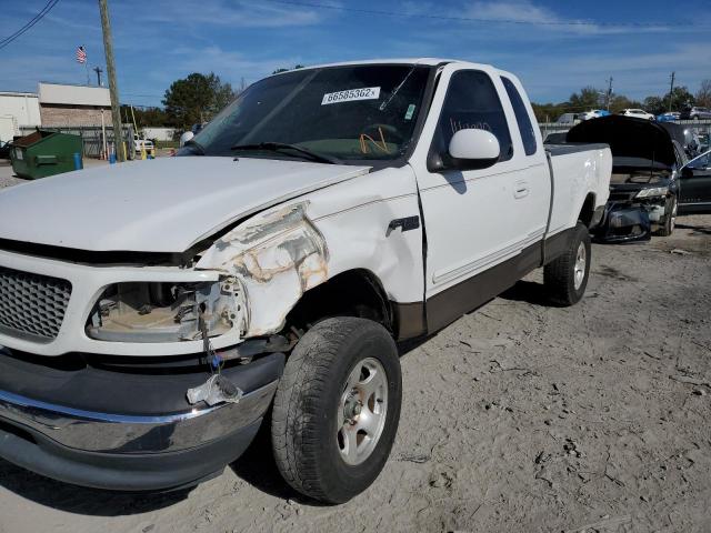 1FTZX17221NB84443 - 2001 FORD F150 WHITE photo 9