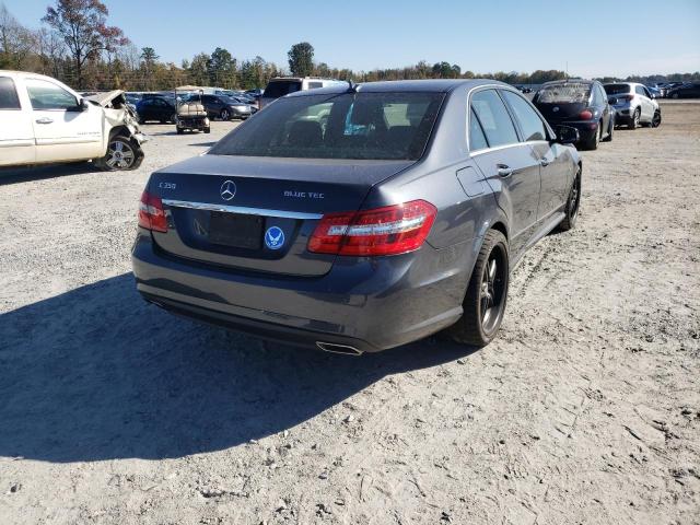 WDDHF2EB5BA355191 - 2011 MERCEDES-BENZ E 350 BLUE BLUE photo 4