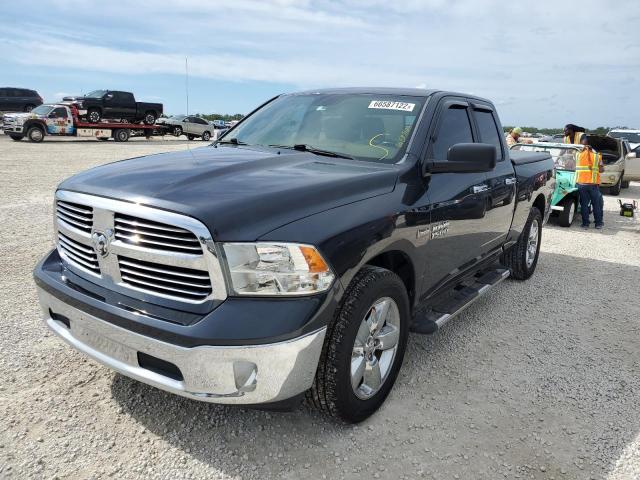 1C6RR6GT6ES480595 - 2014 RAM 1500 SLT BLUE photo 1