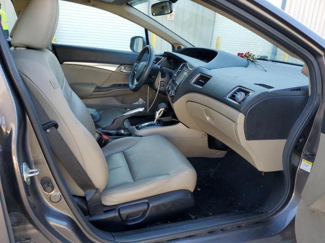 19XFB2F93DE284596 - 2013 HONDA CIVIC EXL 棕色 照片 5