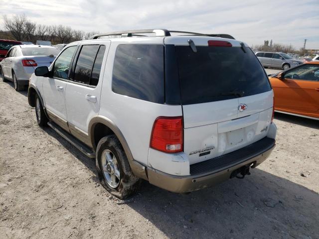 1FMDU84W03UC45005 - 2003 FORD EXPLORER E WHITE photo 3