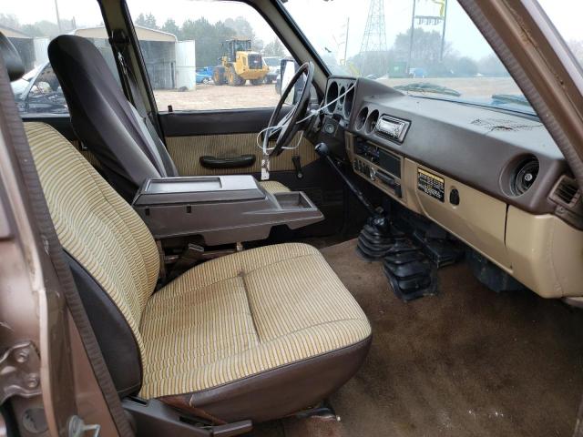 JT3FJ60G4F1127851 - 1985 TOYOTA LAND CRUIS BROWN photo 5