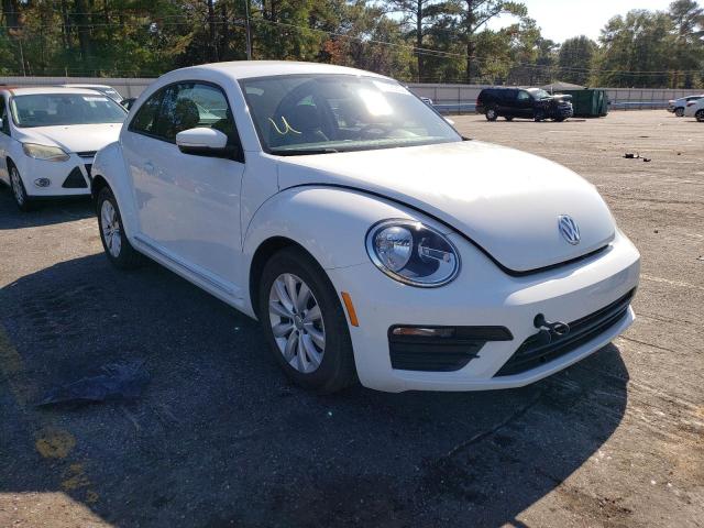 3VWFD7AT8KM712608 - 2019 VOLKSWAGEN BEETLE S WHITE photo 1