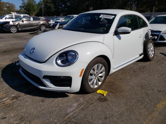 3VWFD7AT8KM712608 - 2019 VOLKSWAGEN BEETLE S WHITE photo 2
