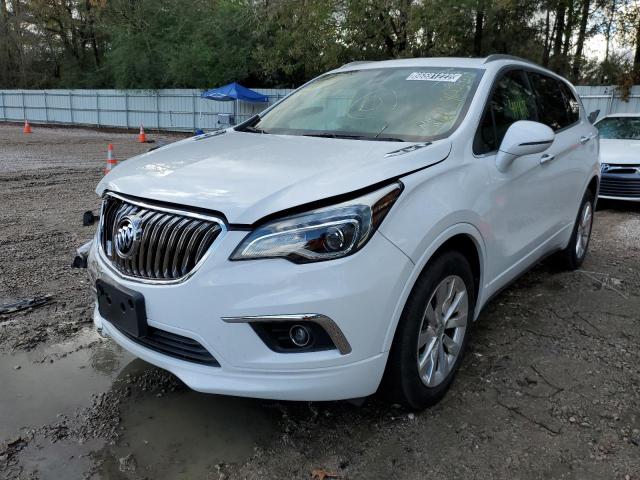 LRBFX2SA7JD004062 - 2018 BUICK ENVISION E თეთრი ფოტო 2