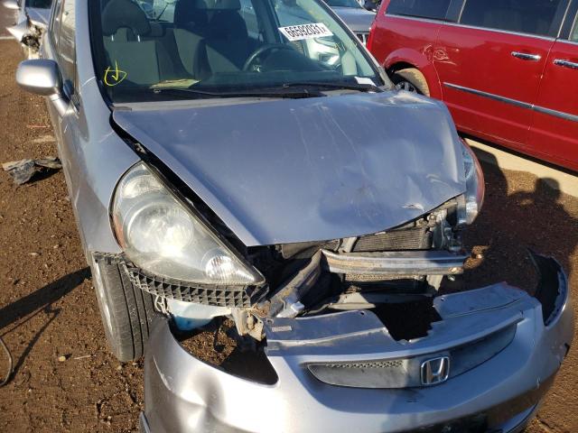 JHMGD38697S047375 - 2007 HONDA FIT S 银色 照片 9