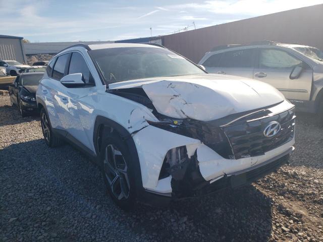 5NMJF3AE7NH096666 - 2022 HYUNDAI TUCSON SEL WHITE photo 1