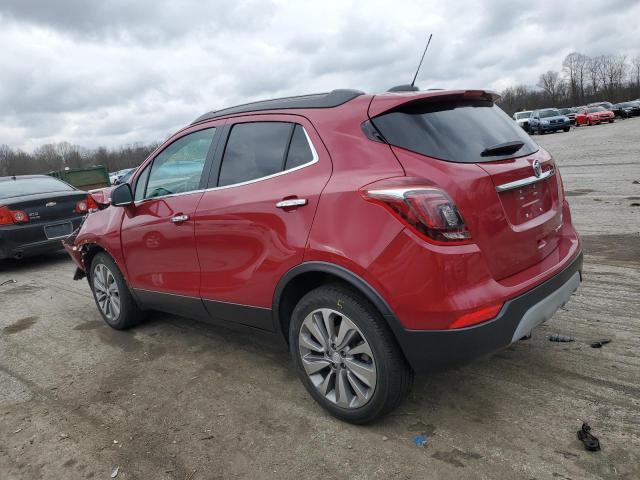 KL4CJASB0KB893741 - 2019 BUICK ENCORE PRE RED photo 2