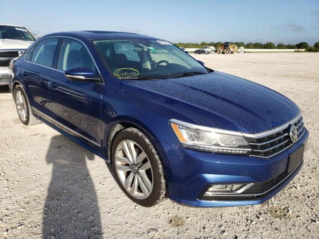 1VWCM7A38GC068314 - 2016 VOLKSWAGEN PASSAT SEL BLUE photo 1