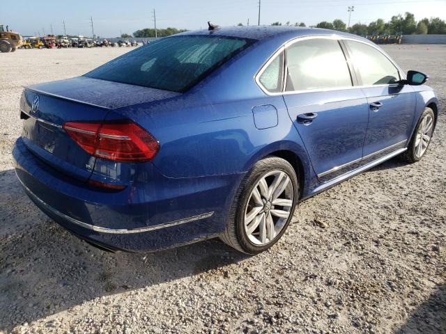 1VWCM7A38GC068314 - 2016 VOLKSWAGEN PASSAT SEL BLUE photo 4