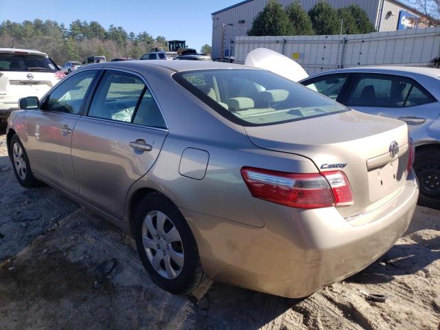 4T1BE46K27U721610 - 2007 TOYOTA CAMRY CE GOLD photo 3