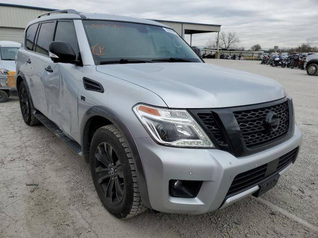 JN8AY2NE0H9700559 - 2017 NISSAN ARMADA PLA SILVER photo 1