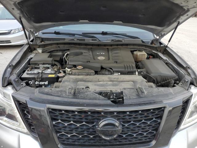 JN8AY2NE0H9700559 - 2017 NISSAN ARMADA PLA SILVER photo 7