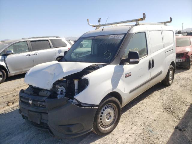 ZFBERFAT7G6C97515 - 2016 RAM PROMASTER WHITE photo 2